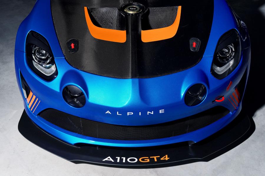 Детали экстерьера Alpine A110 GT4 2018 года  (фото 2 из 14)